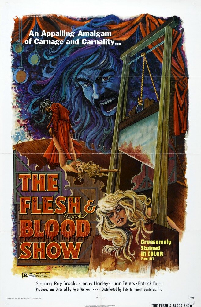 Шоу плоти и крови (1972) постер
