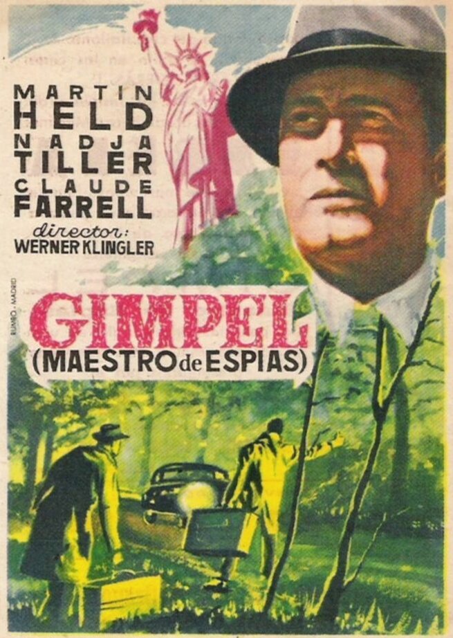 Spion für Deutschland (1956) постер